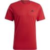 adidas Men’s Essentials Feel Ready Training T-Shirt(Better Scarlet/Black)