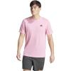 adidas Men’s Essentials Feel Ready Training T-Shirt(Bliss Pink/Black)