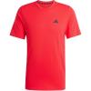 adidas Men’s Essentials Feel Ready Training T-Shirt(Pure Ruby/Black)