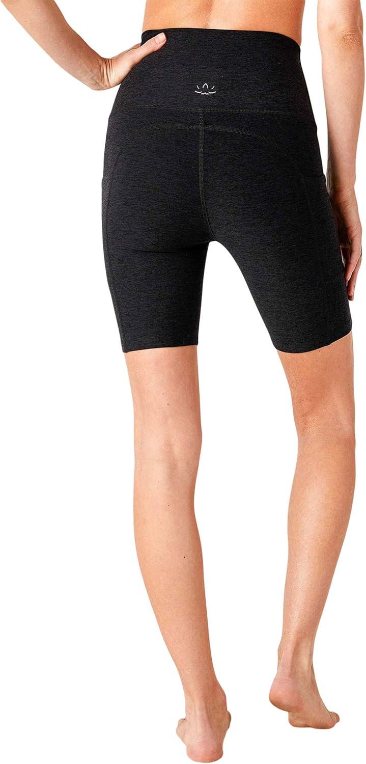 image:imageBeyond Yoga Spacedye Team Pockets High Waisted Biker ShortsDarkest Night