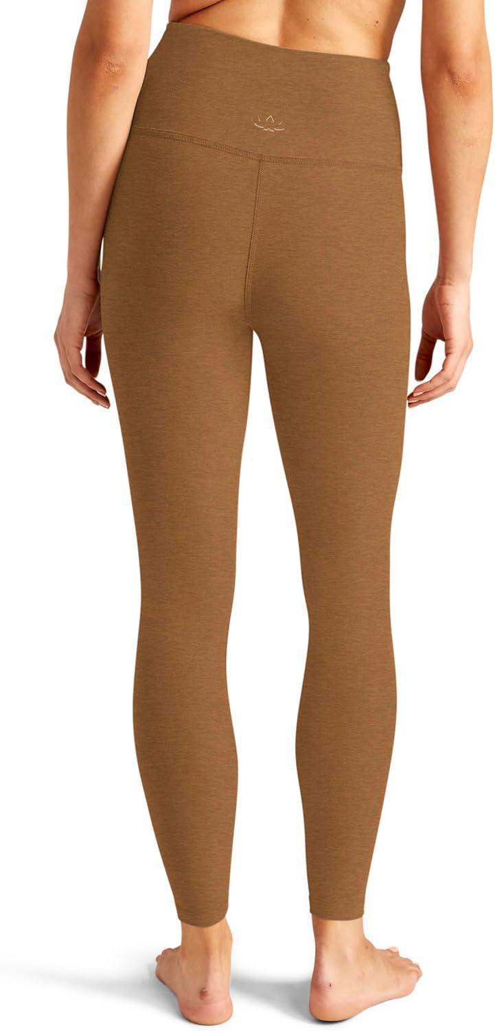 image:imageBeyond Yoga Womens Spacedye at Your Leisure LeggingsCarmel Toffee Heather
