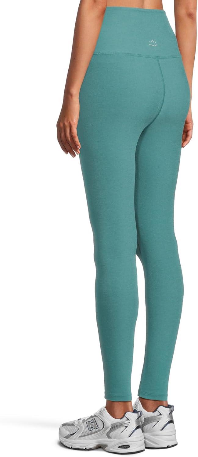 image:imageBeyond Yoga Womens Spacedye at Your Leisure LeggingsDeep Aqua Heather