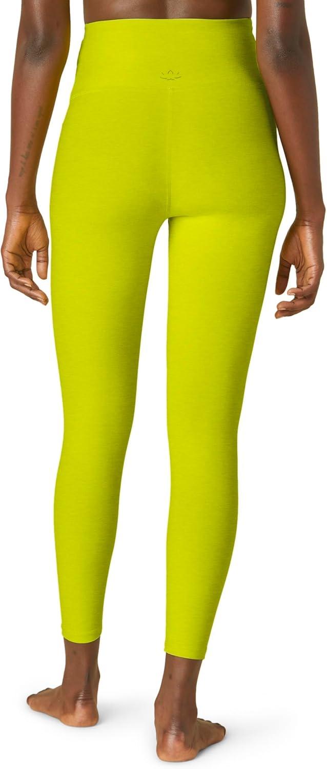 image:imageBeyond Yoga Womens Spacedye at Your Leisure LeggingsLime Citron Heather