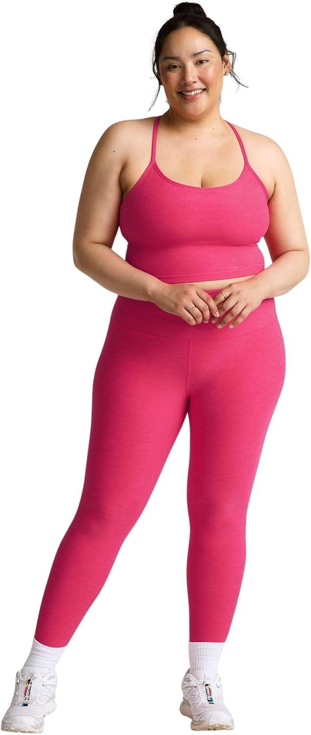 image:imageBeyond Yoga Womens Spacedye at Your Leisure LeggingsVivid Pink Heather