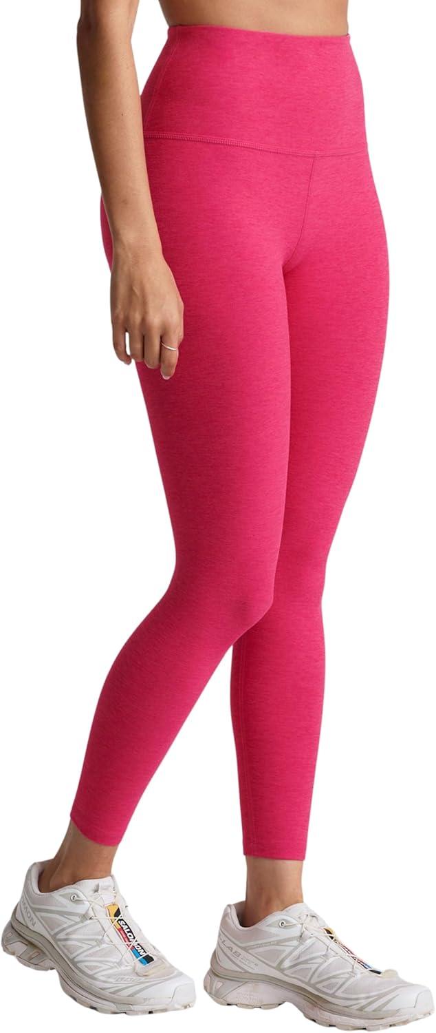 image:imageBeyond Yoga Womens Spacedye at Your Leisure LeggingsVivid Pink Heather