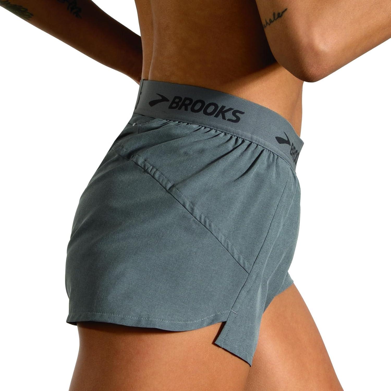 image:imageBrooks Chaser 3quot ShortsHeather Charcoal