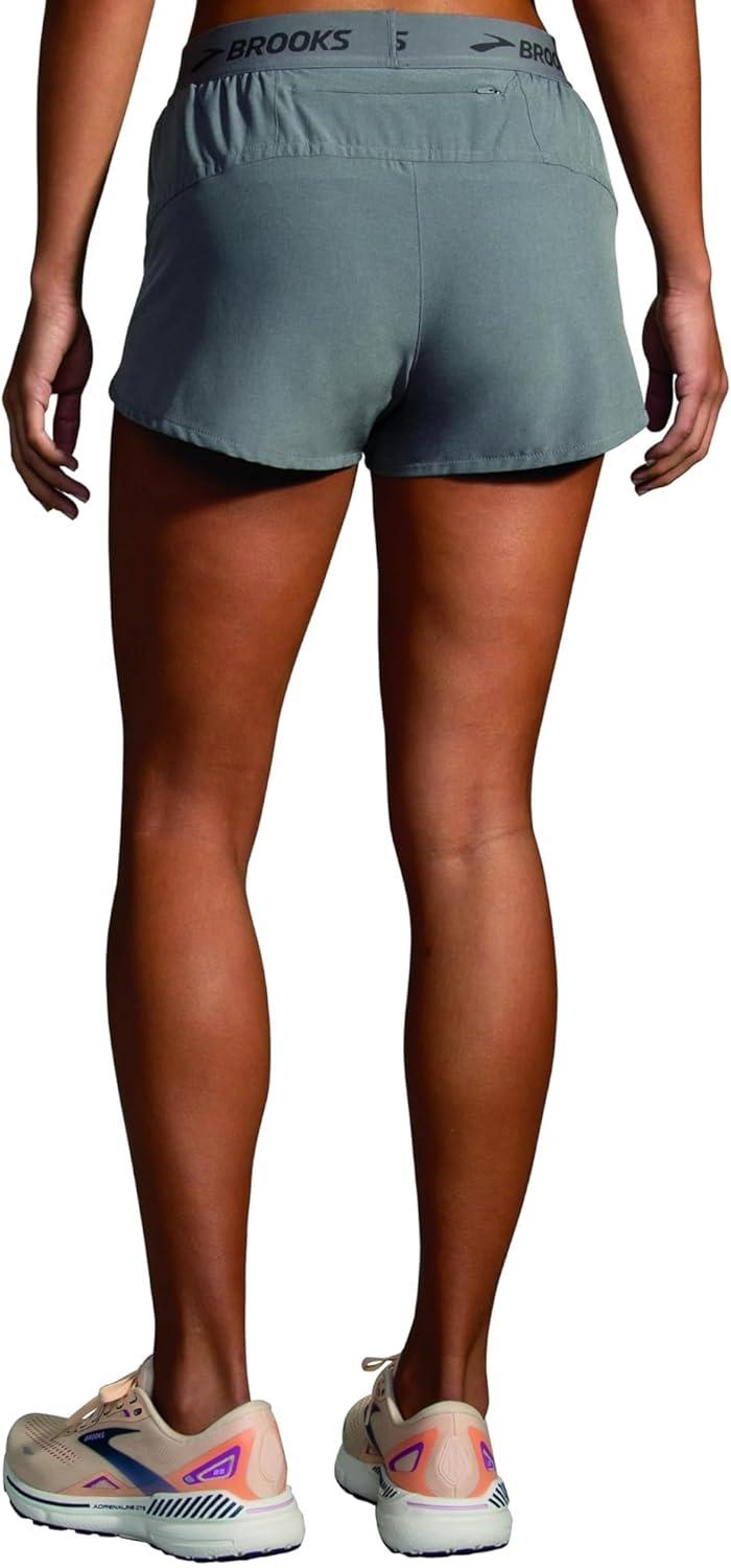 image:imageBrooks Chaser 3quot ShortsHeather Charcoal
