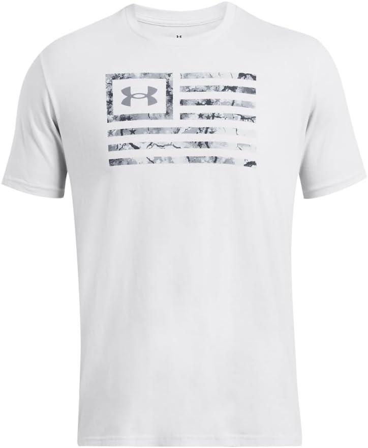 image:imageUnder Armour Mens Freedom Graphic Short Sleeve TShirt014 Halo Gray Steel