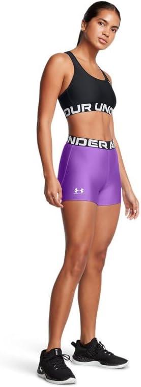 image:imageUnder Armour Womens HeatGear Armour Shorty ShortsLavishwhite