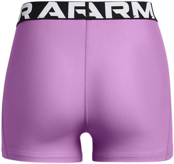 image:imageUnder Armour Womens HeatGear Armour Shorty ShortsProvence Purplepurple Ace