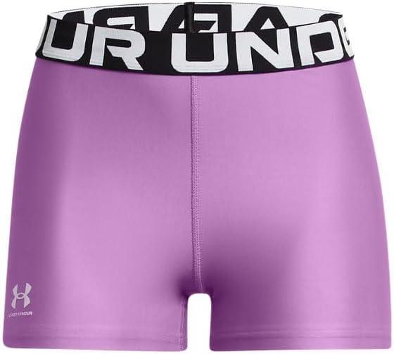 image:imageUnder Armour Womens HeatGear Armour Shorty ShortsProvence Purplepurple Ace