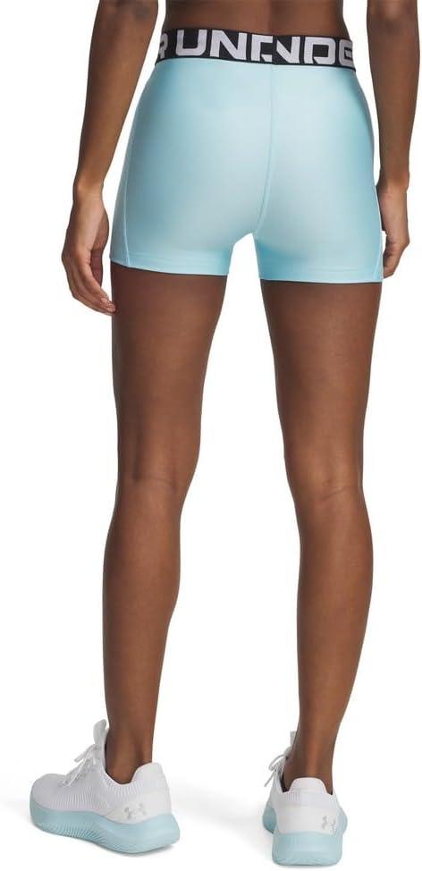 image:imageUnder Armour Womens HeatGear Armour Shorty ShortsStreamWhite