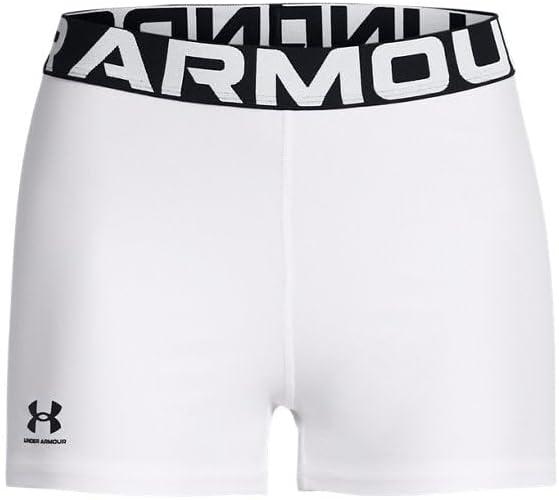 image:imageUnder Armour Womens HeatGear Armour Shorty ShortsWhiteBlack