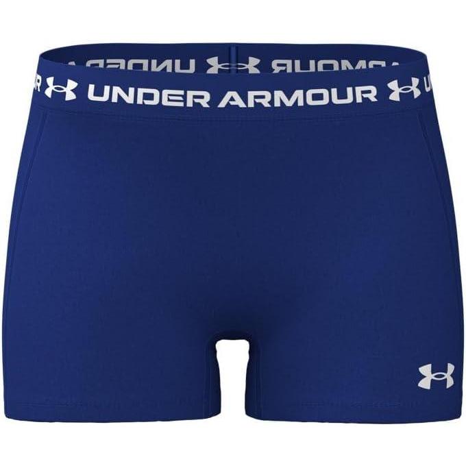 image:imageUnder Armour Womens HeatGear Armour Shorty Shorts400 Royal White