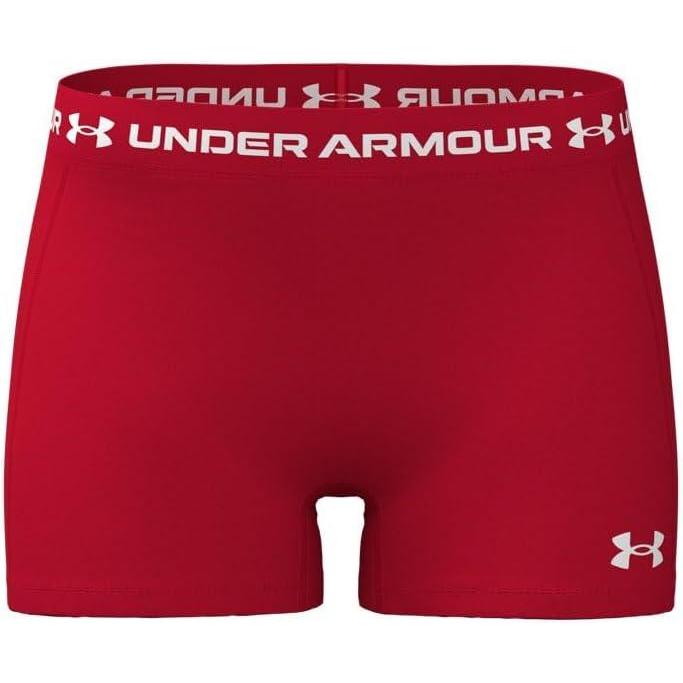 image:imageUnder Armour Womens HeatGear Armour Shorty Shorts601 Red White