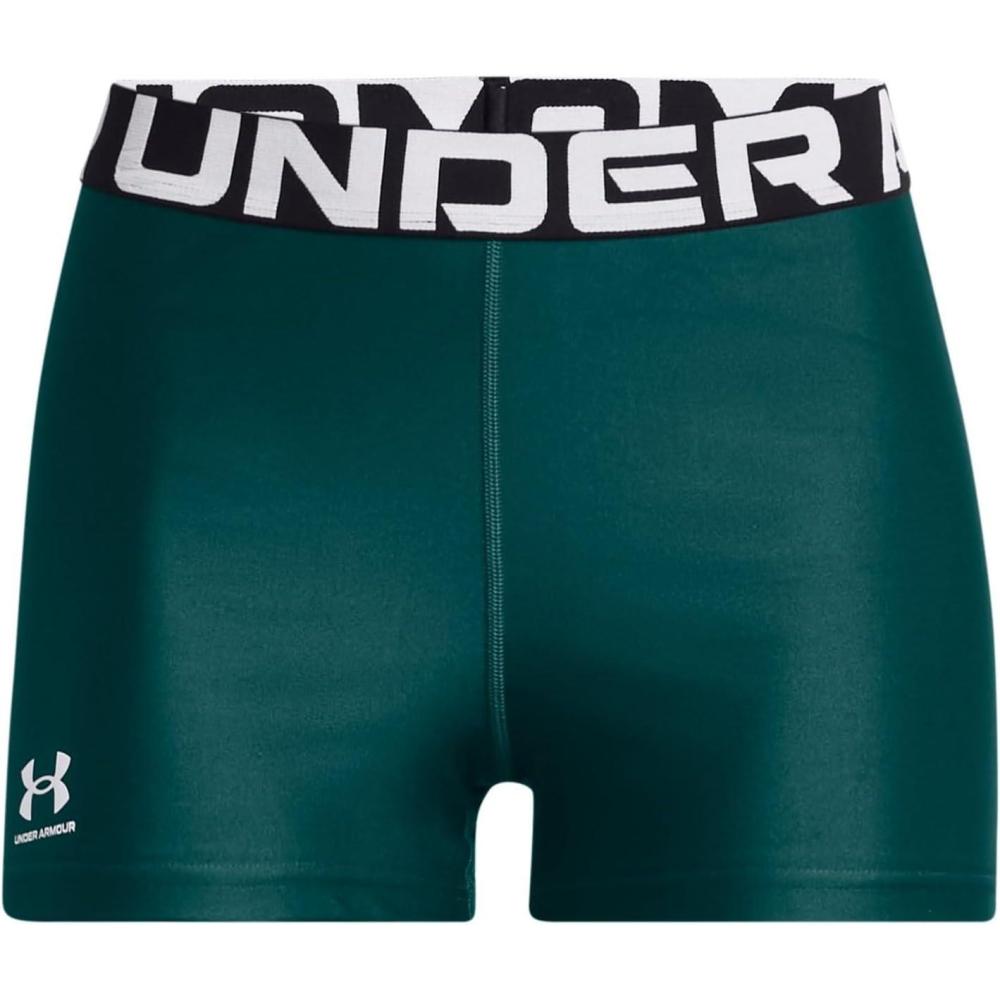 image:imageUnder Armour Womens HeatGear Armour Shorty ShortsHydro TealWhite