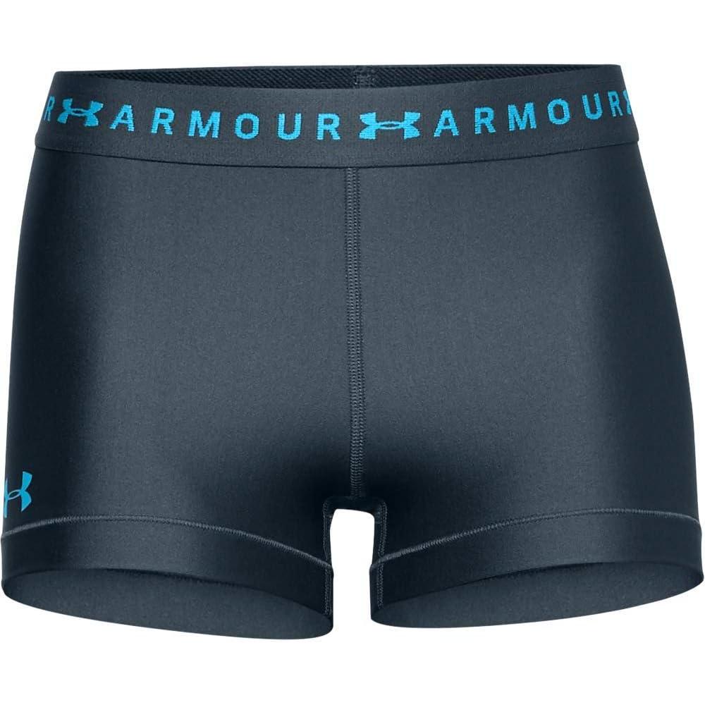 image:imageUnder Armour Womens HeatGear Armour Shorty ShortsMechanic Blue 467Equator Blue