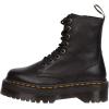 DR. MARTENS Men’s Amphibians Combat Boot(Black Pisa)