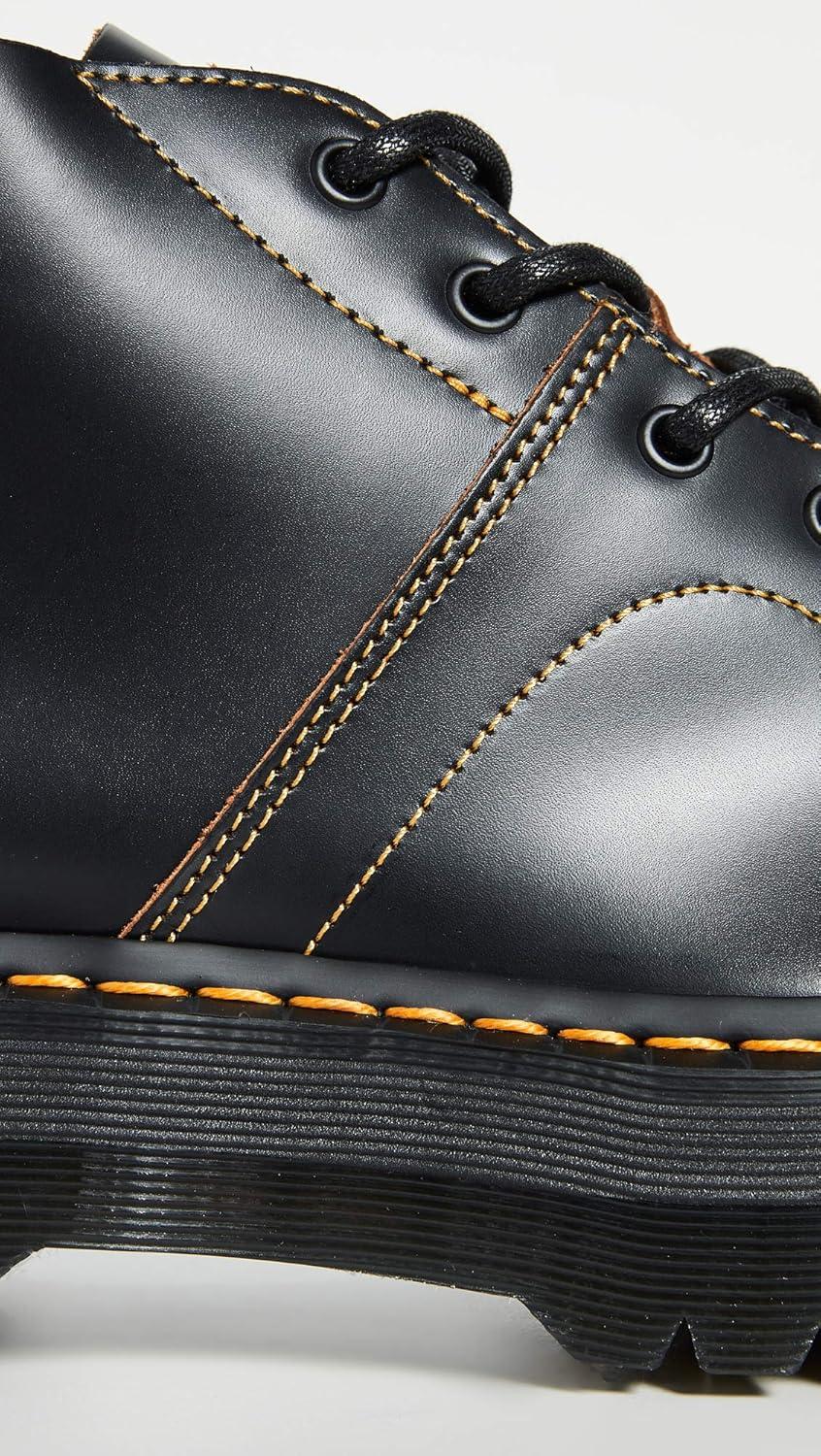 image:imageDr Martens UnisexAdult Church QuadBlack Vintage Smooth