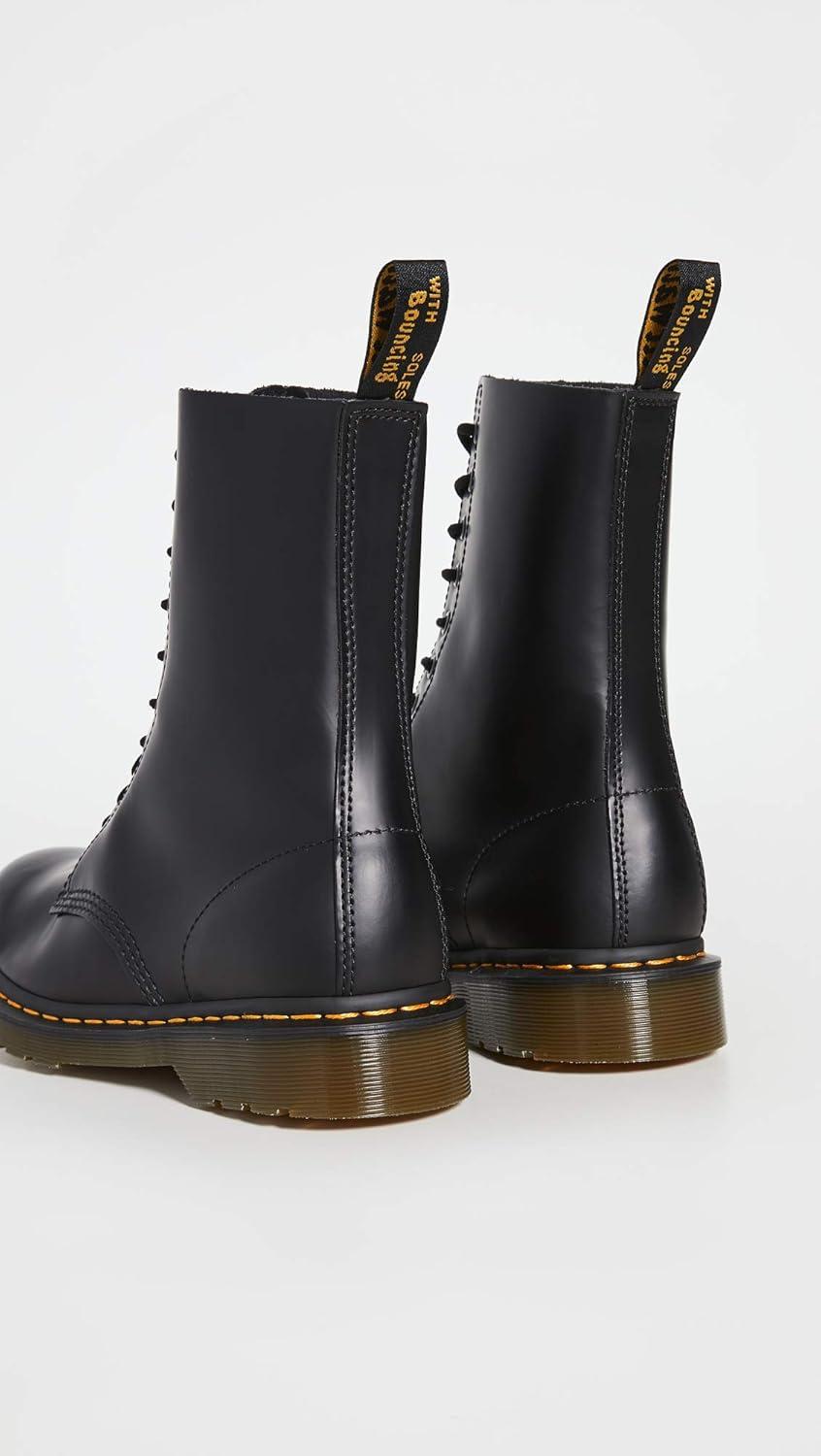 image:imageDr Martens Womens Maple Zip Steel Toe Light Industry BootsBlack Smooth