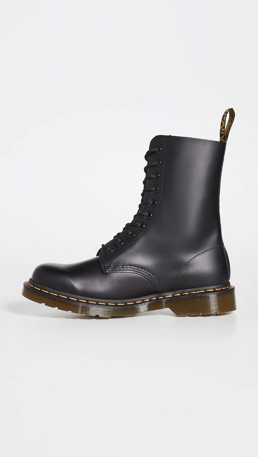image:imageDr Martens Womens Maple Zip Steel Toe Light Industry BootsBlack Smooth