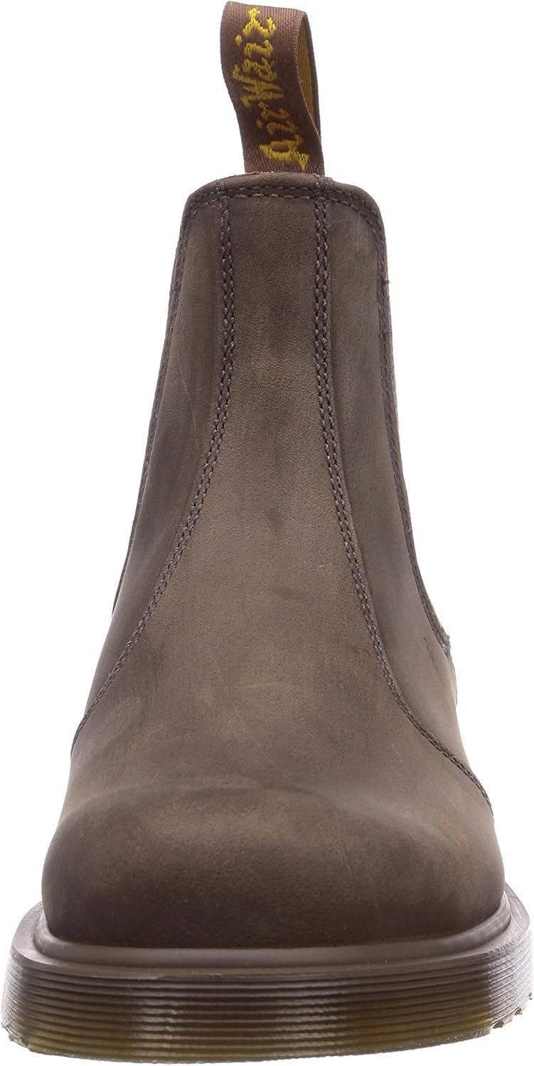 image:imageDr Martens Womens Maple Zip Steel Toe Light Industry BootsGaucho Crazy Horse