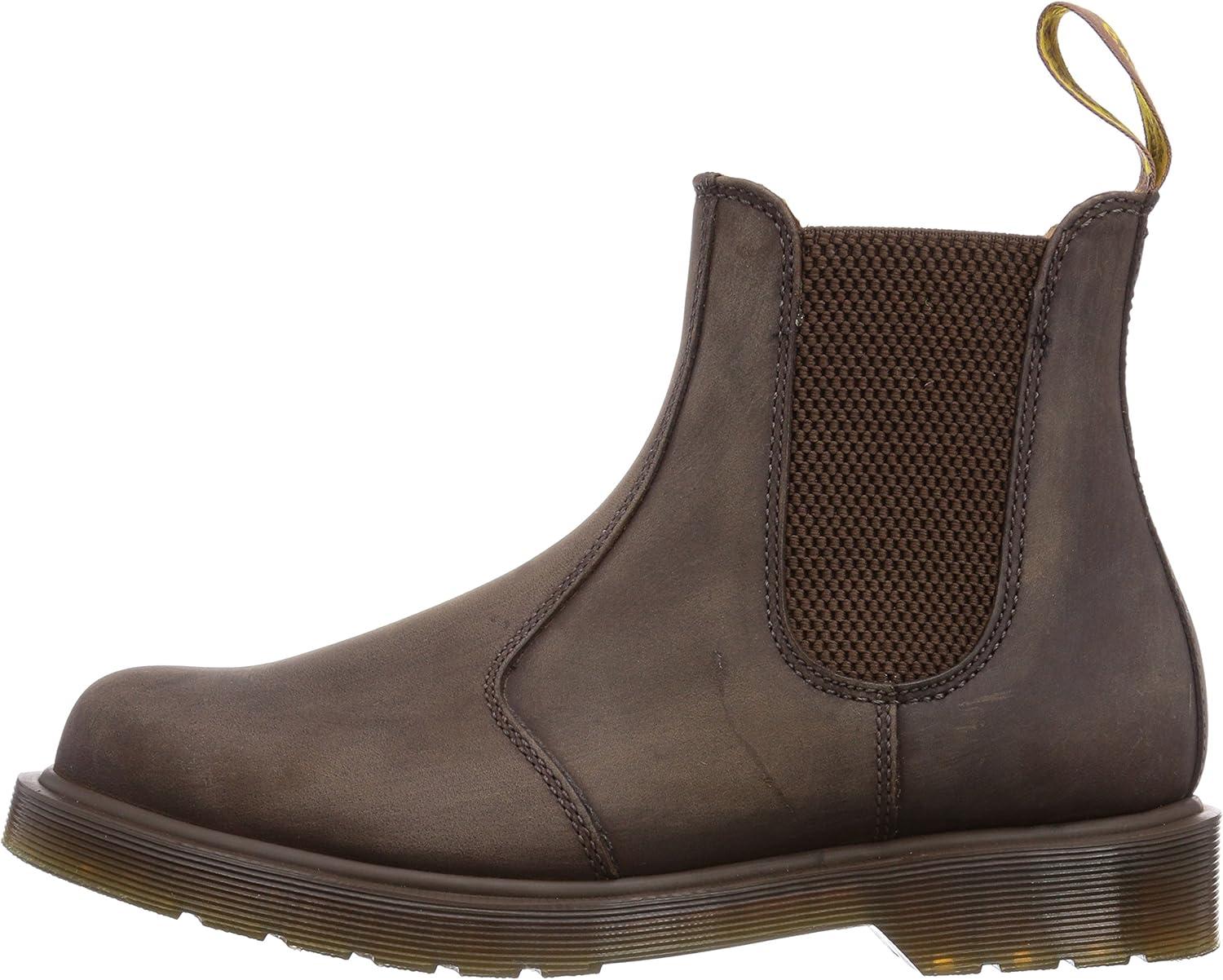 image:imageDr Martens Womens Maple Zip Steel Toe Light Industry BootsGaucho Crazy Horse