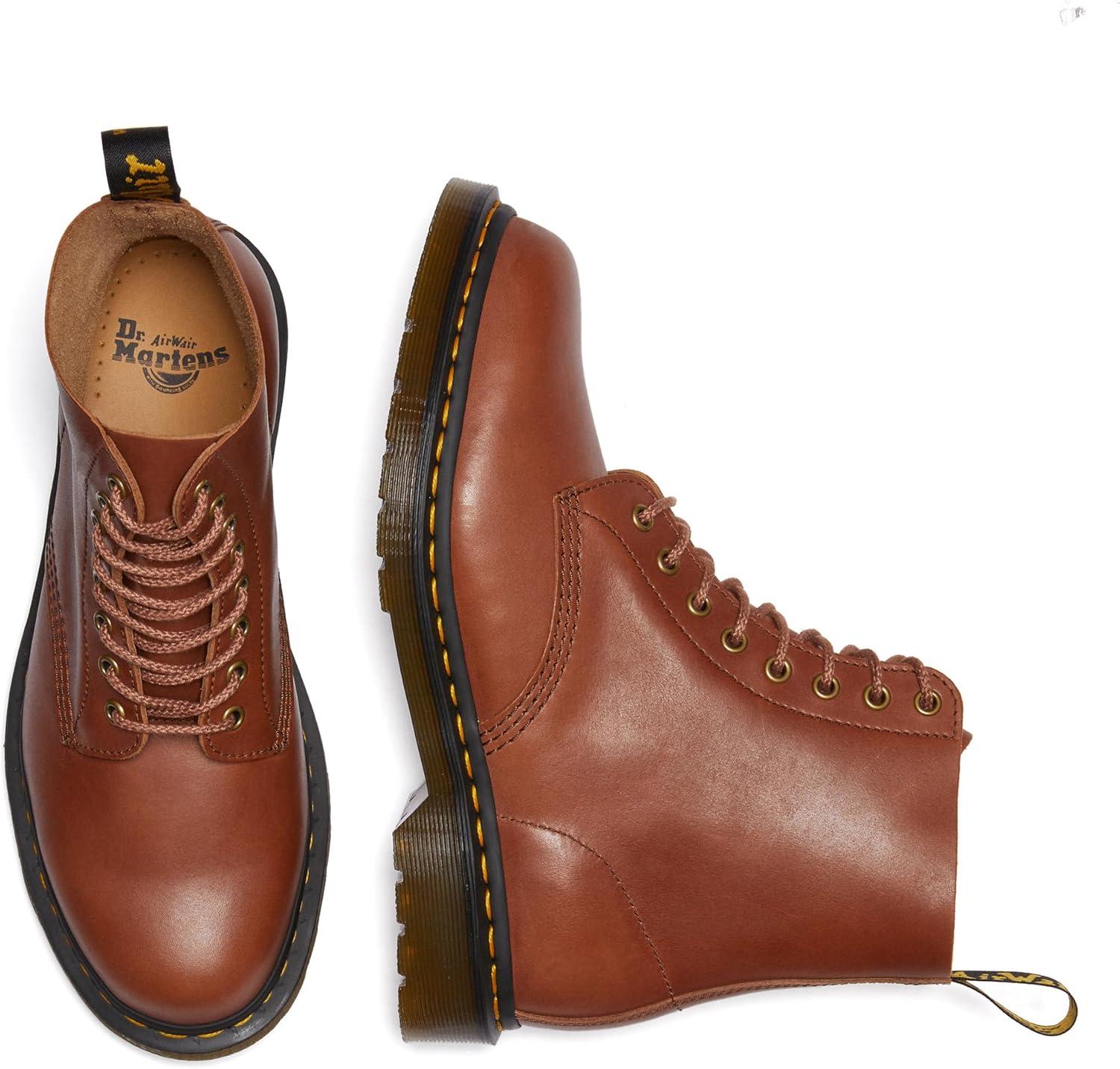 image:imageDr Martens Womens Maple Zip Steel Toe Light Industry BootsSaddle Tan Carrara