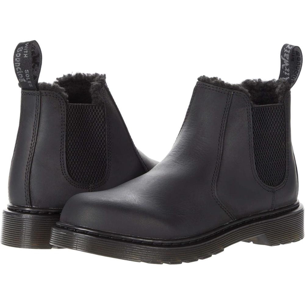 image:imageDr Martens Kids Collection 2976 Leonore Mono Little KidBig KidBlack Republic Wp