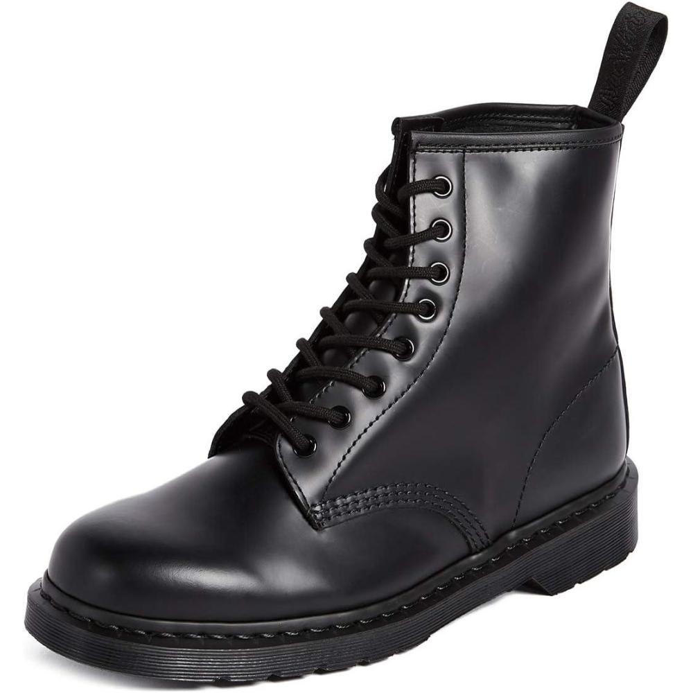 image:imageDr Martens Womens 1460 Mono Smooth Leather 8 Eye BootBlack