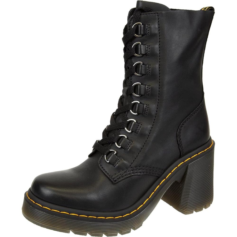 image:imageDr Martens Womens Maple Zip Steel Toe Light Industry BootsBlack Sendal Nappa