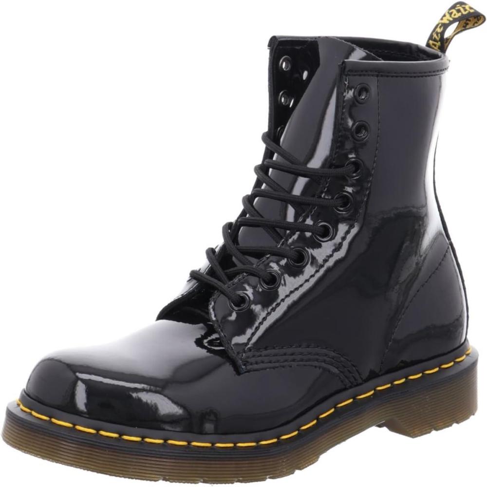 image:imageDr Martens Womens Maple Zip Steel Toe Light Industry BootsBlackRed
