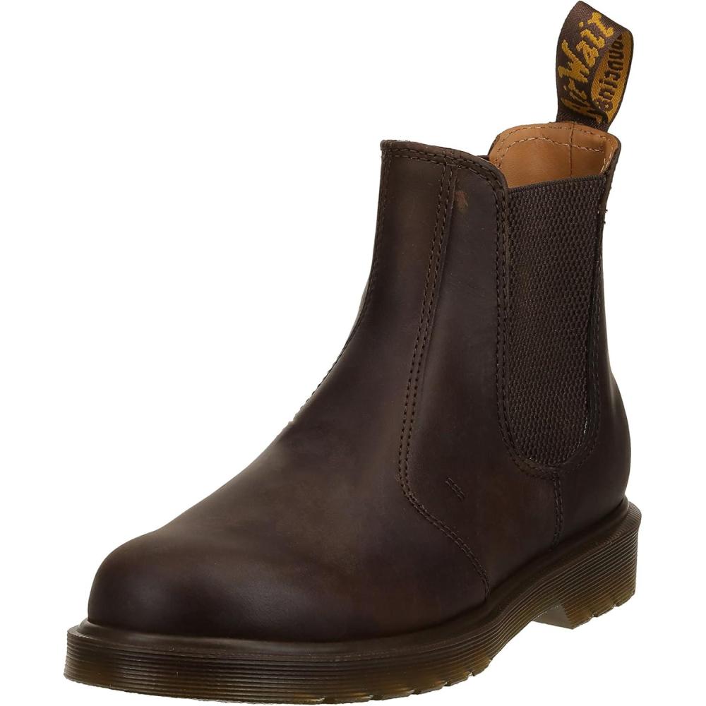 image:imageDr Martens Womens Maple Zip Steel Toe Light Industry BootsGaucho Crazy Horse