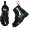 Dr. Martens, Women’s Maple Zip Steel Toe Light Industry Boots(Black Rainbow)