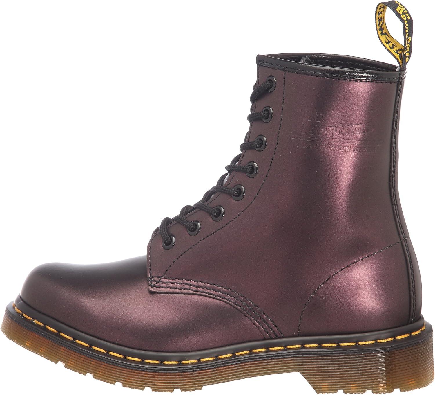 image:imageDr Martens 1460 8Eye Leather BootPurple Shimmer