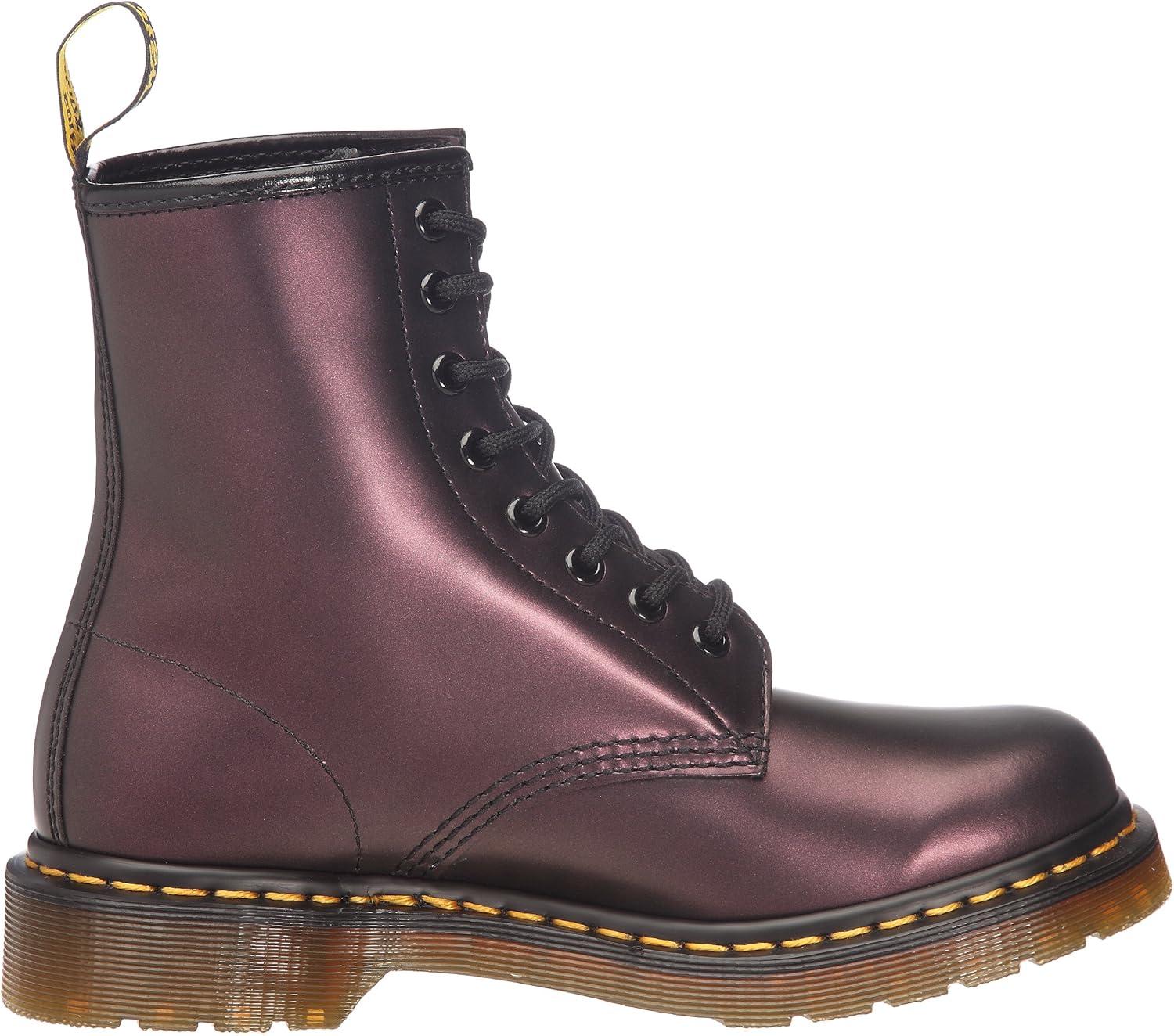image:imageDr Martens 1460 8Eye Leather BootPurple Shimmer