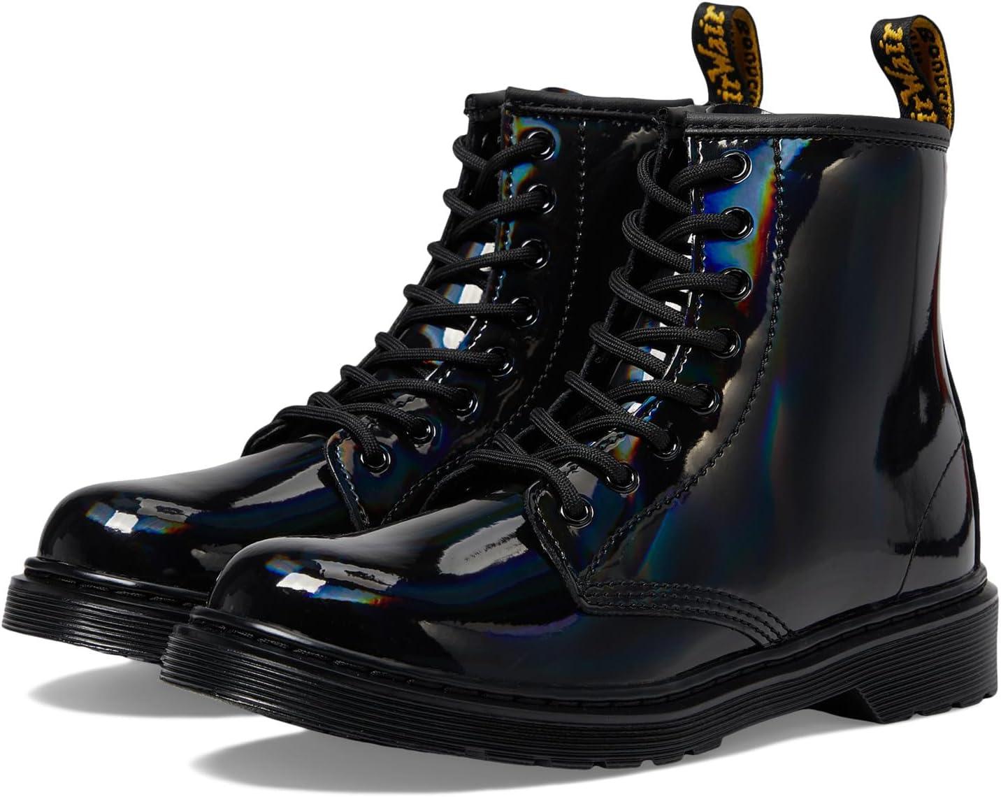 image:imageDr Martens Girls 1460 Little Big Kid JBlack Rainbow