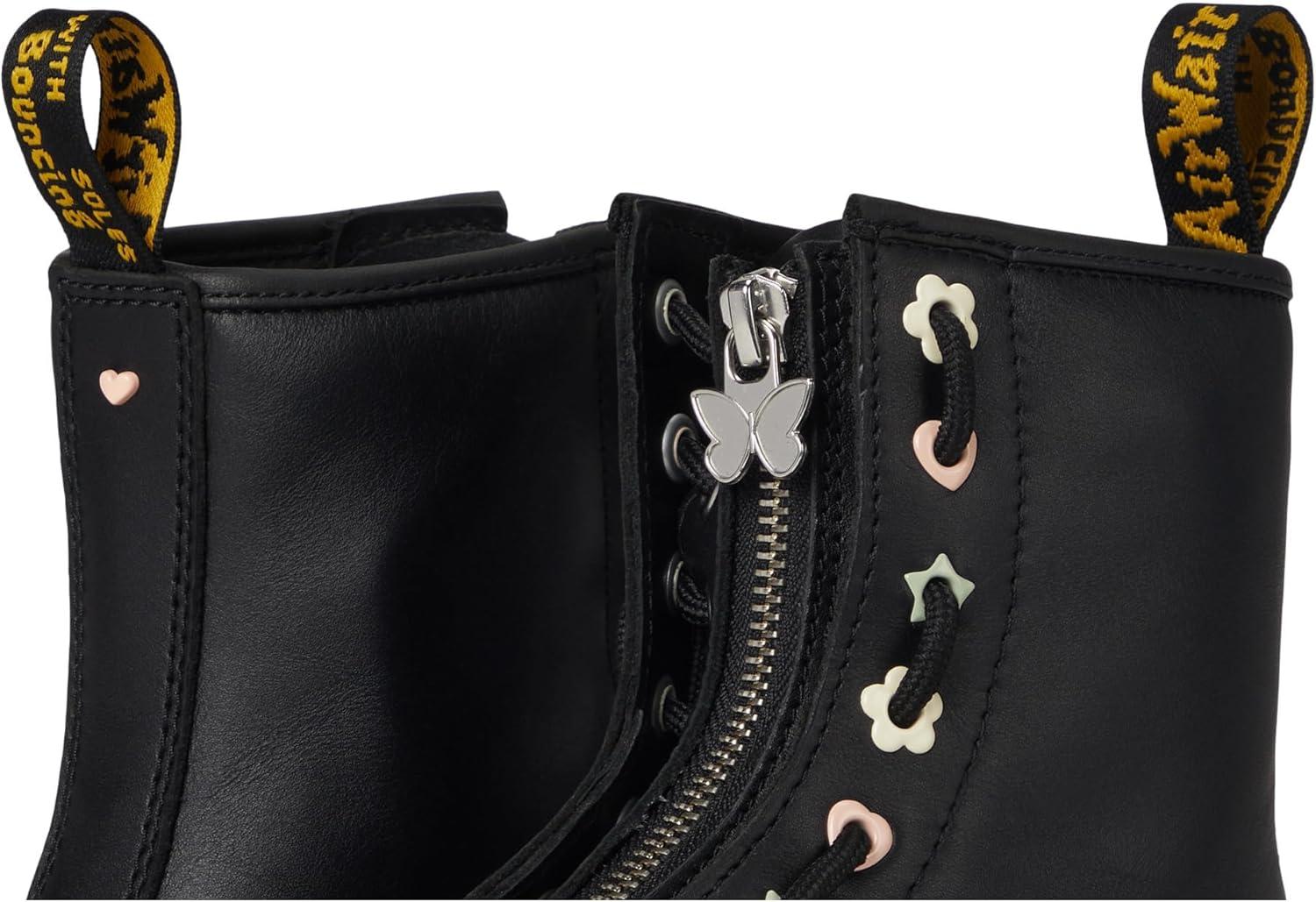 image:imageDr Martens Womens 1460 Pascal Bex Front Zip Leather Boot Black Sendal 6UK 8 US Women