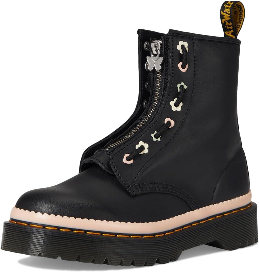 image:imageDr Martens Womens 1460 Pascal Bex Front Zip Leather Boot Black Sendal 6UK 8 US Women