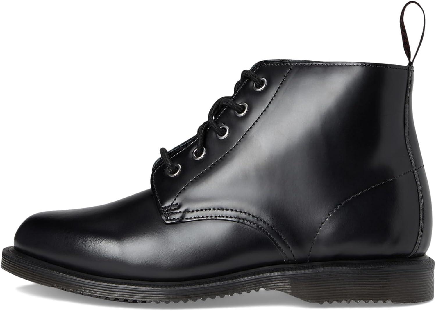 image:imageDr Martens Womens Emmeline Leather Laceup Boots FashionBlack Polished Smooth