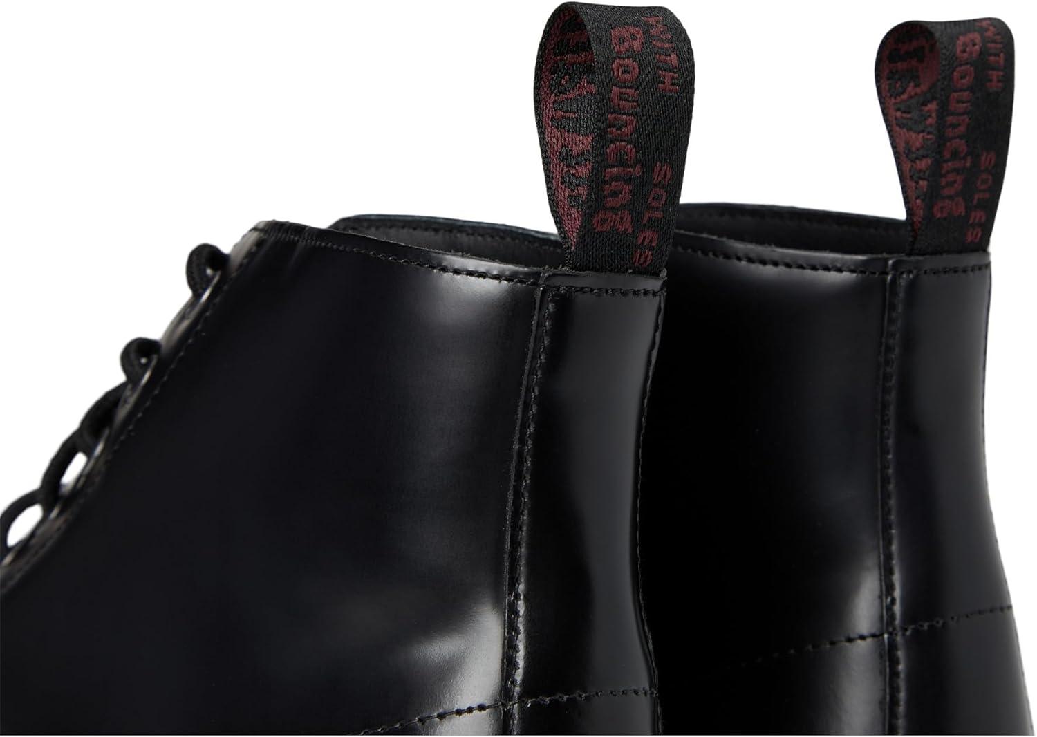image:imageDr Martens Womens Emmeline Leather Laceup Boots FashionBlack Polished Smooth