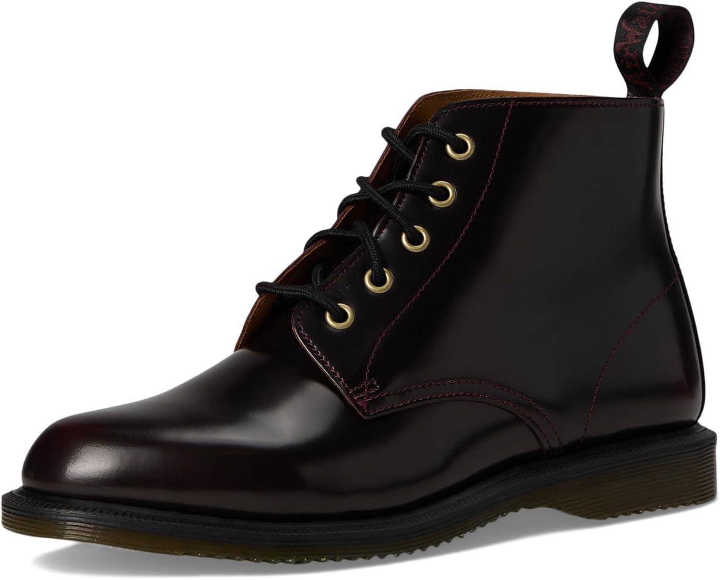 image:imageDr Martens Womens Emmeline Leather Laceup Boots FashionCherry Red