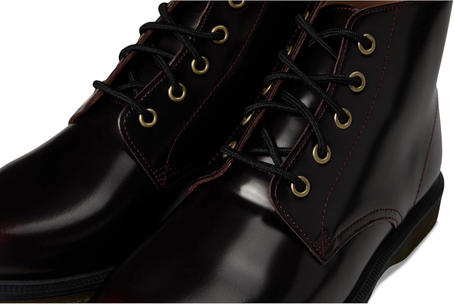 image:imageDr Martens Womens Emmeline Leather Laceup Boots FashionCherry Red