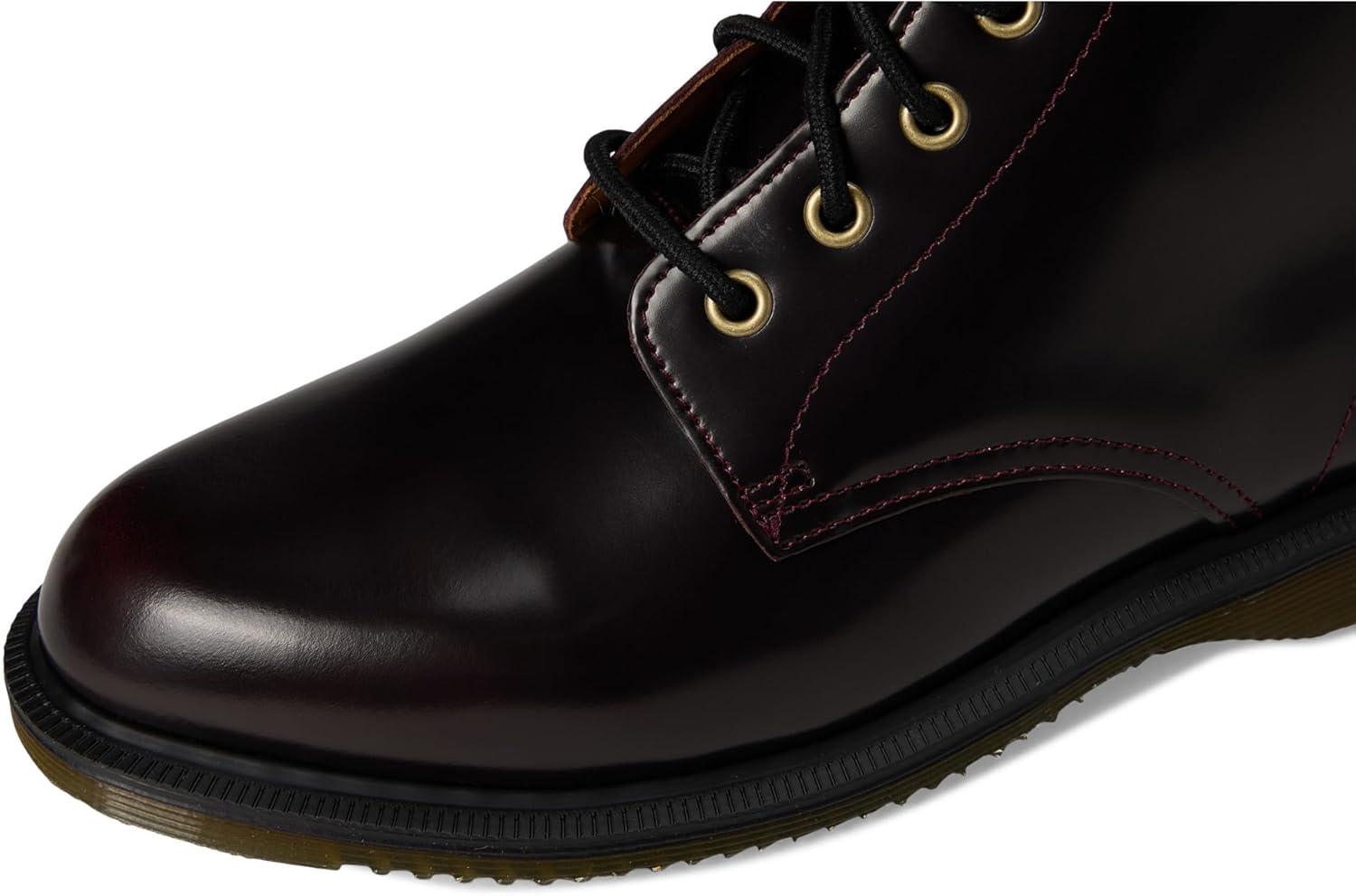 image:imageDr Martens Womens Emmeline Leather Laceup Boots FashionCherry Red