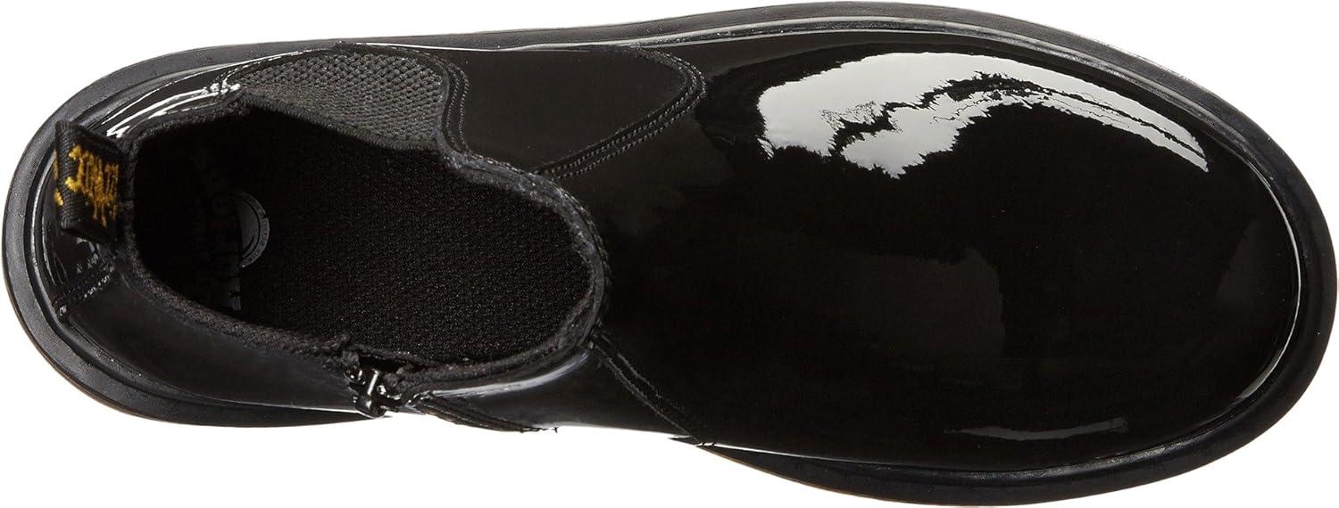 image:imageDr Martens unisexchild 2976 Youth Banzai Chelsea Boot Big Kid 2976 YBlack Patent Lamper