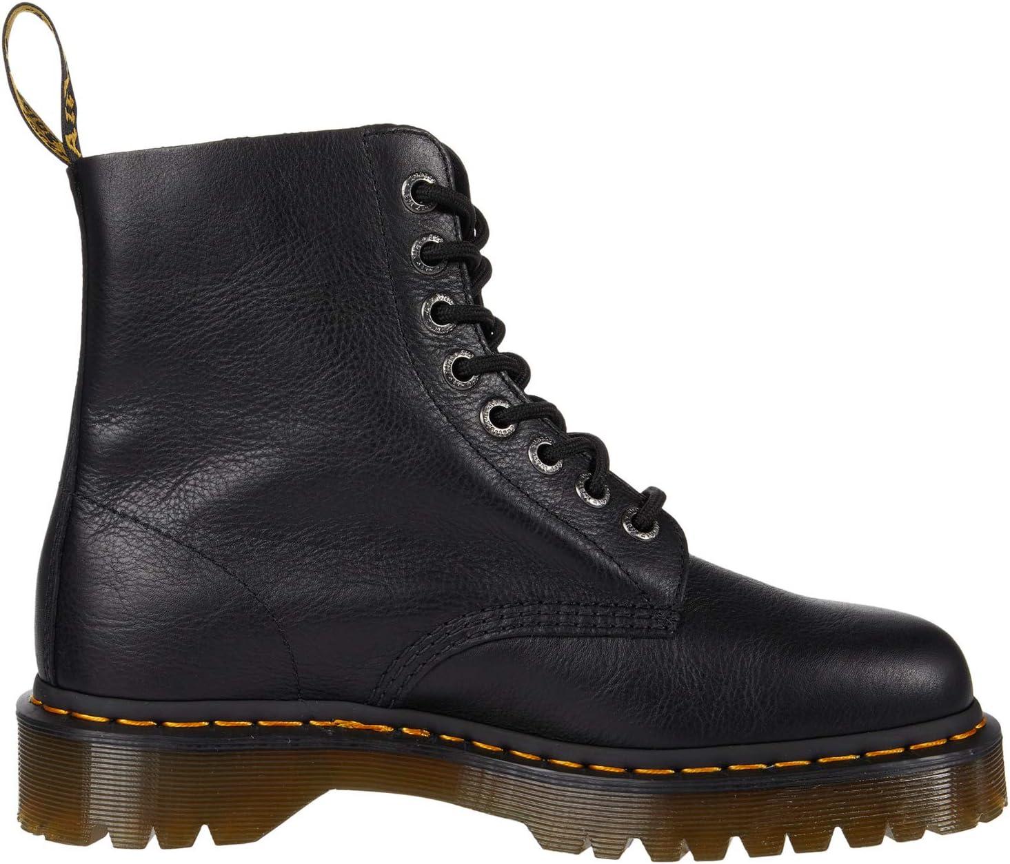 image:imageDr Martens womens 1460 Pascal Bex Pisa Leather Lace Up BootsBlack Pisa