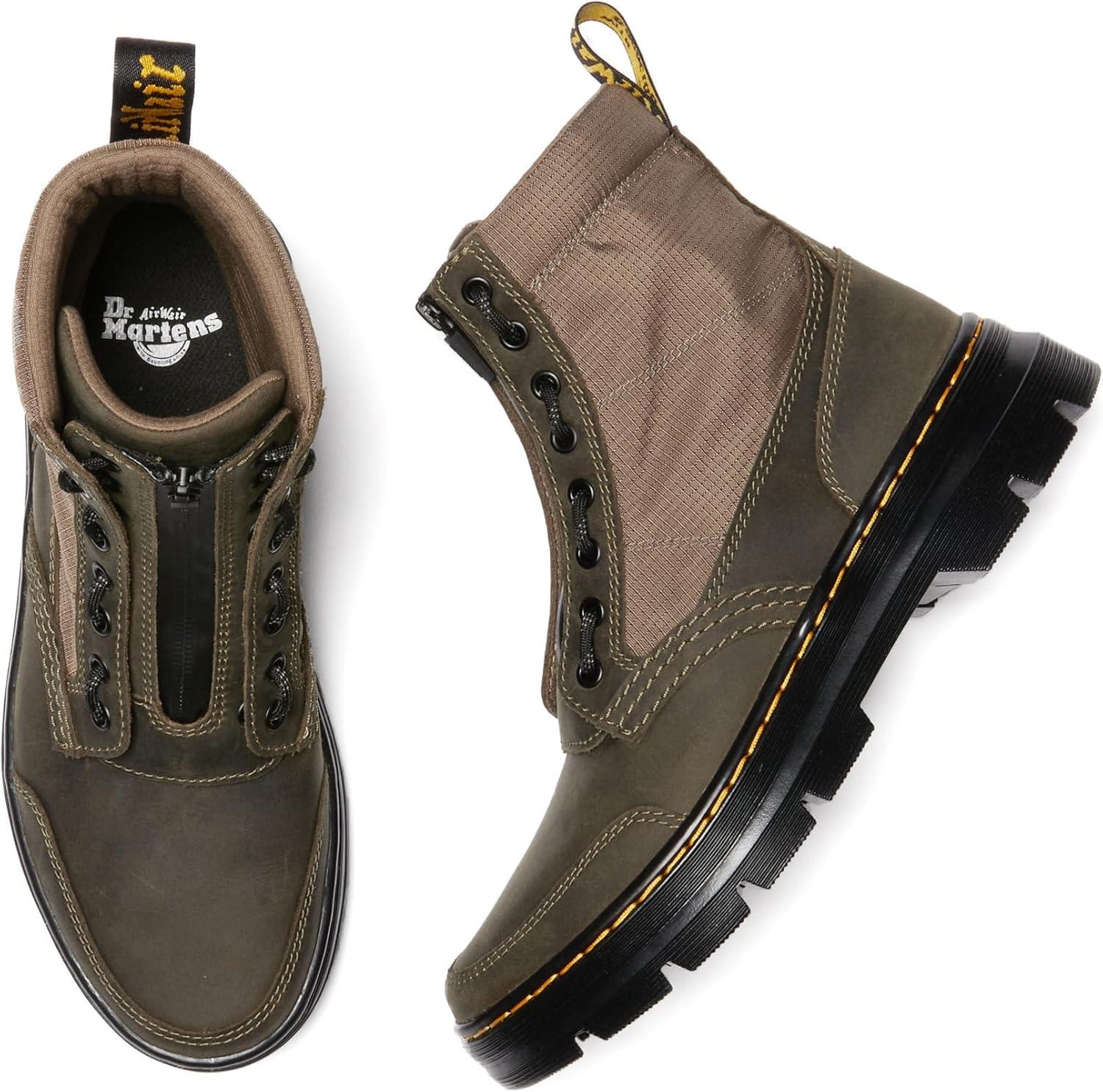 image:imageDr Martens womens Combs Jungle Zip Casual BootsDark Khaki