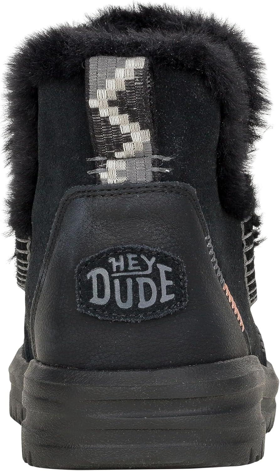 image:imageHEYDUDE UnisexAdult Camden SuedeBlackBlack