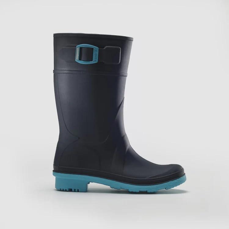 image:imageKamik Kids Raindrops Rain BootsNavyTeal