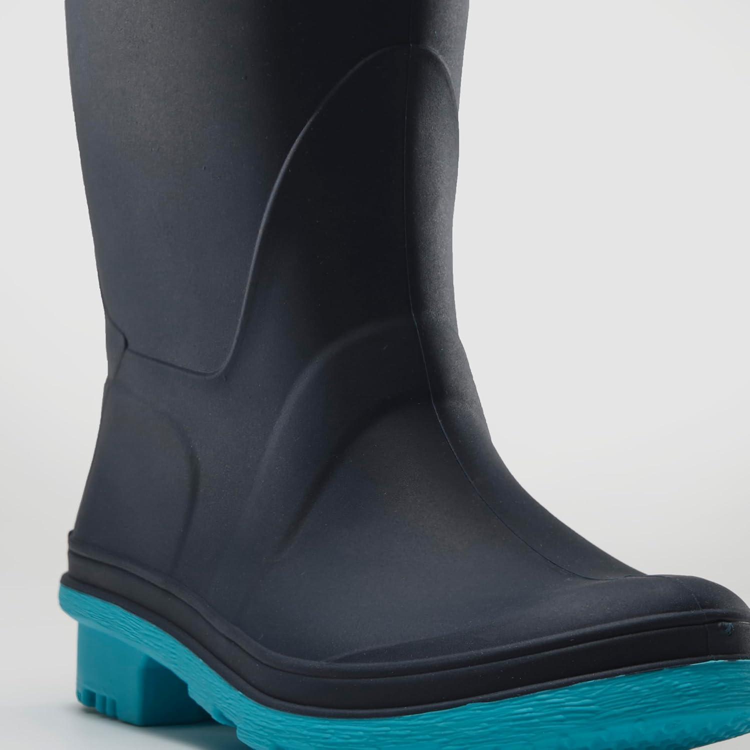image:imageKamik Kids Raindrops Rain BootsNavyTeal